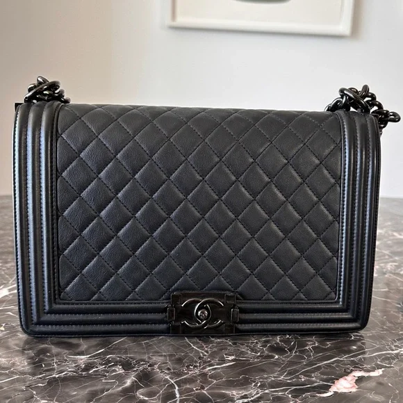 CHANEL SO BLACK BOY BAG